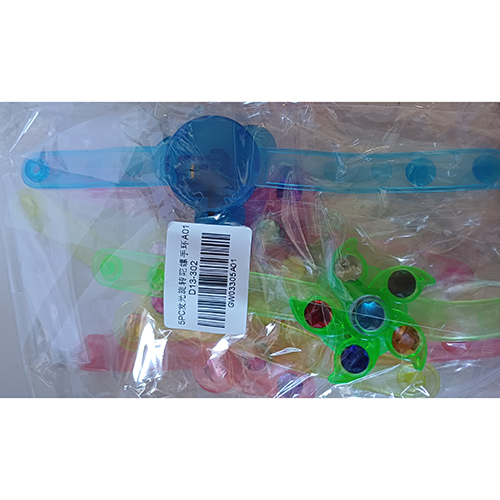 LED Luminous Fidget Spinner Bracelet 제품사진 #1