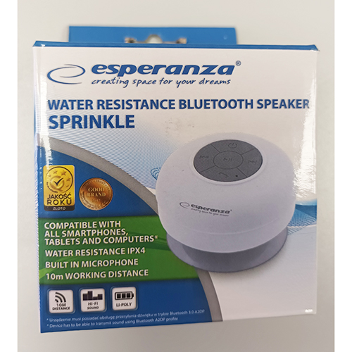 Water resistance bluetooth speaker sprinkle 제품사진 #1