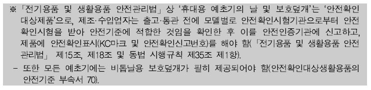 전기용품 및 생활용품 안전관리법